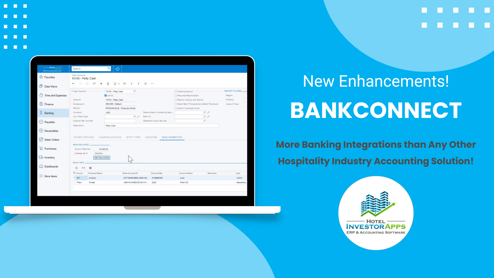 New Enhancements to BankConnect!