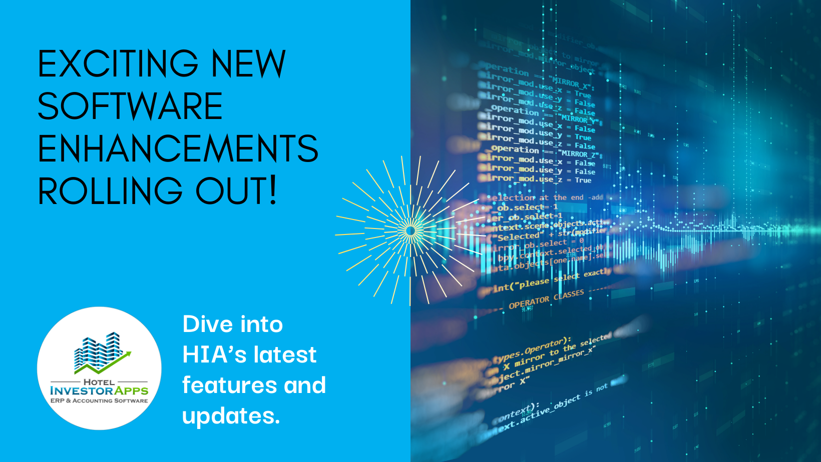 Exciting New Enhancements to HIA’s ERP & Accounting Software!