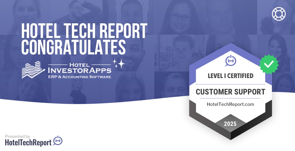 HIA Receives 2025 Global Customer Support Certification from Hotel Tech Report