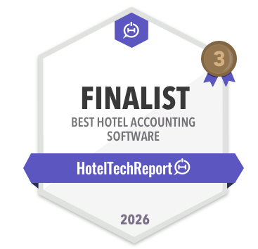 Finalist Hotel Tech Award 2026 - Best Hotel Accounting Software