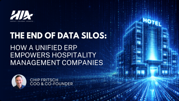 The End of Data Silos: How a Unified ERP Empowers Hospitality Management Companies