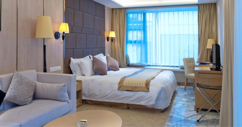Hotel guest room