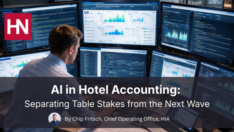 Hospitality Net: AI in Hotel Accounting - Separating Table Stakes from the Next Wave
