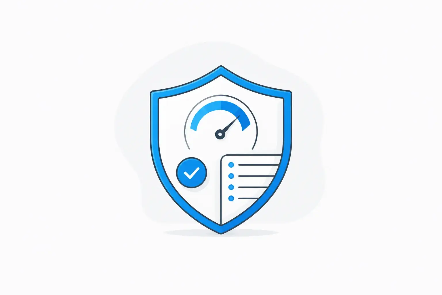 Body image: single HIA editorial illustration of a controls and BI shield with an analytics gauge.