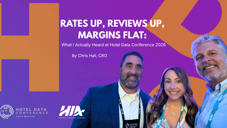 Rates Up, Reviews Up, Margins Flat: What I Actually Heard at Hotel Data Conference 2026